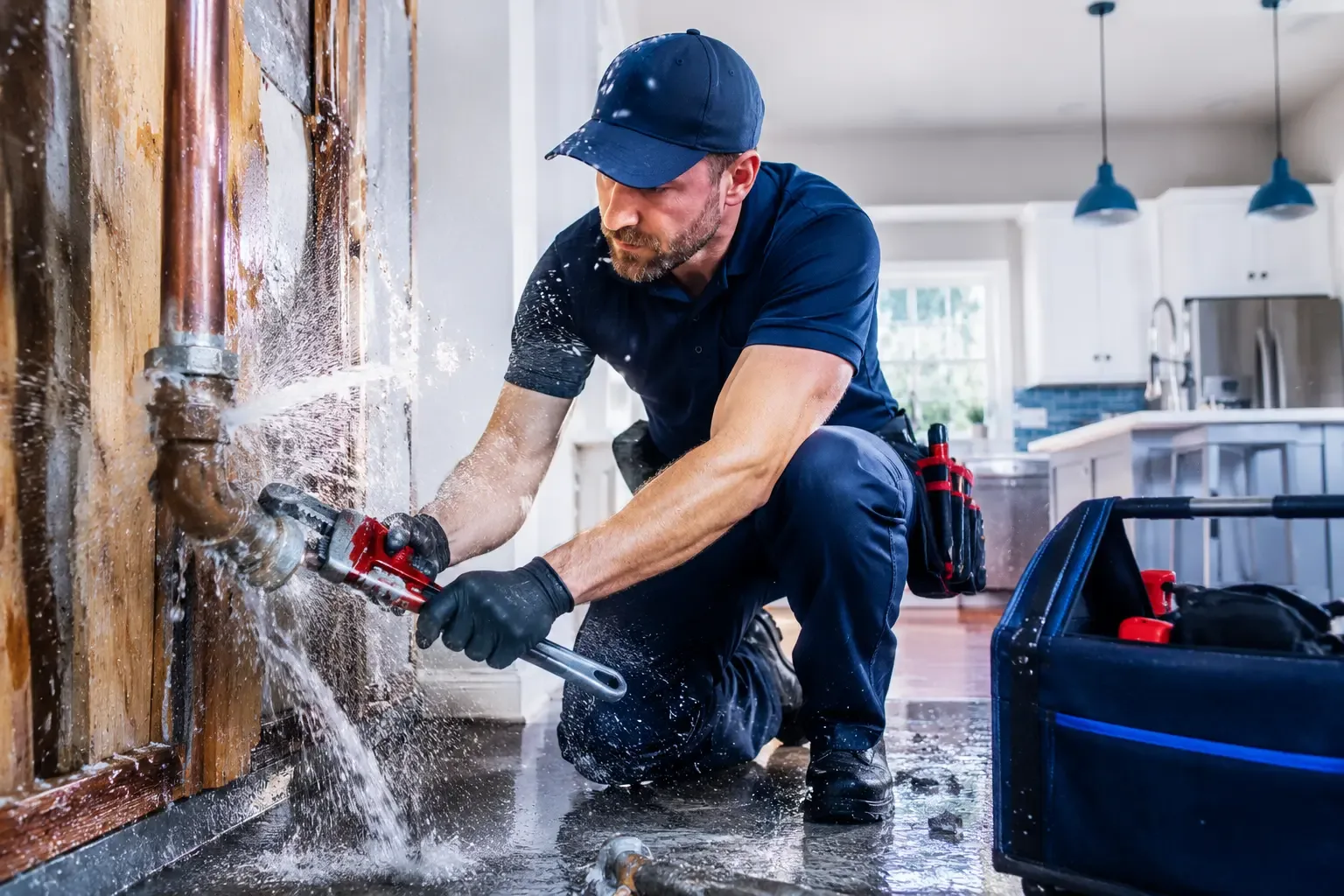Local emergency pipe repair professionals in Whitt, TX